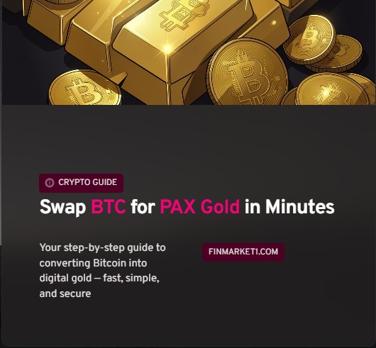 Swap BTC Bitcoin with PaxGold Paxg Here. Compare rates to exchange btc to paxg here